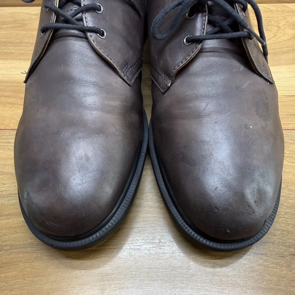 Dr Martens 2 Eye Oxfords Mens 13 Brown Leather Business Casual 1461 Preppy